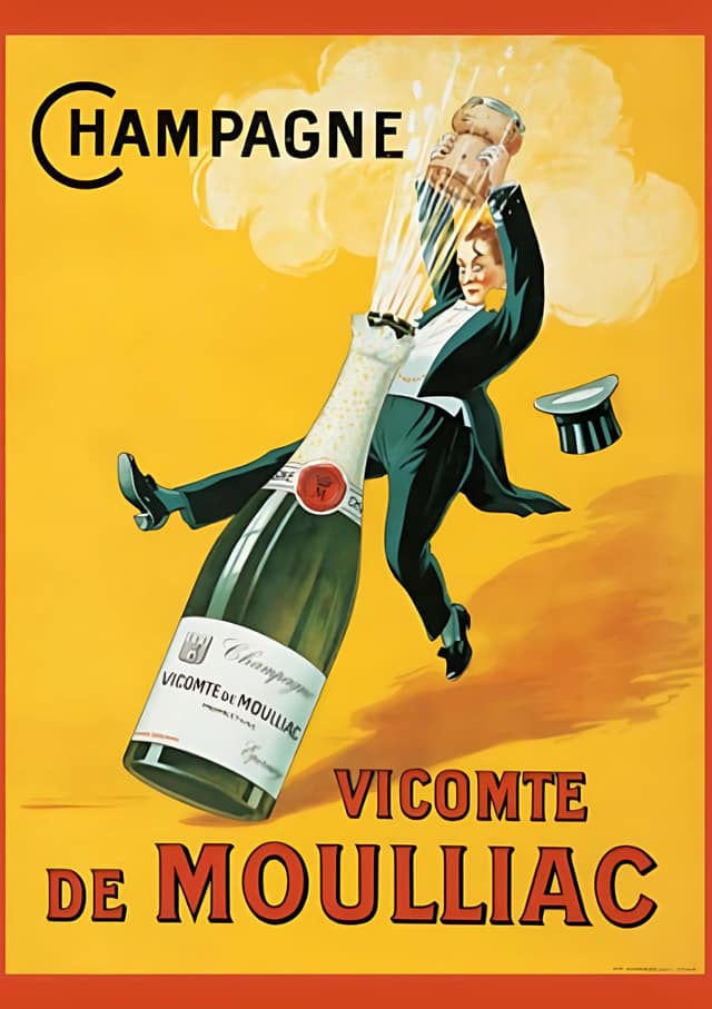 Vintage Champagne Pop Star