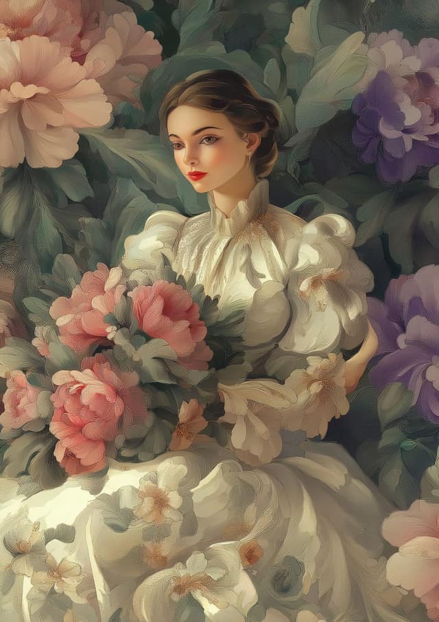 Ethereal Floral Muse