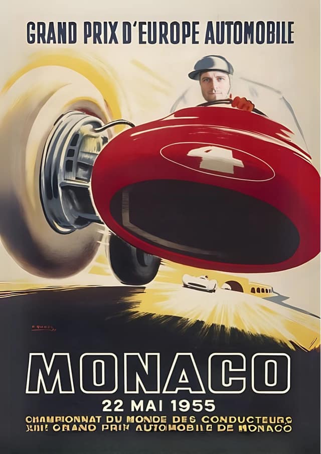 Vintage Monaco Racing Driver
