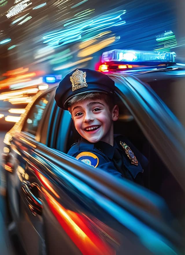 Little Officer Night Patrol