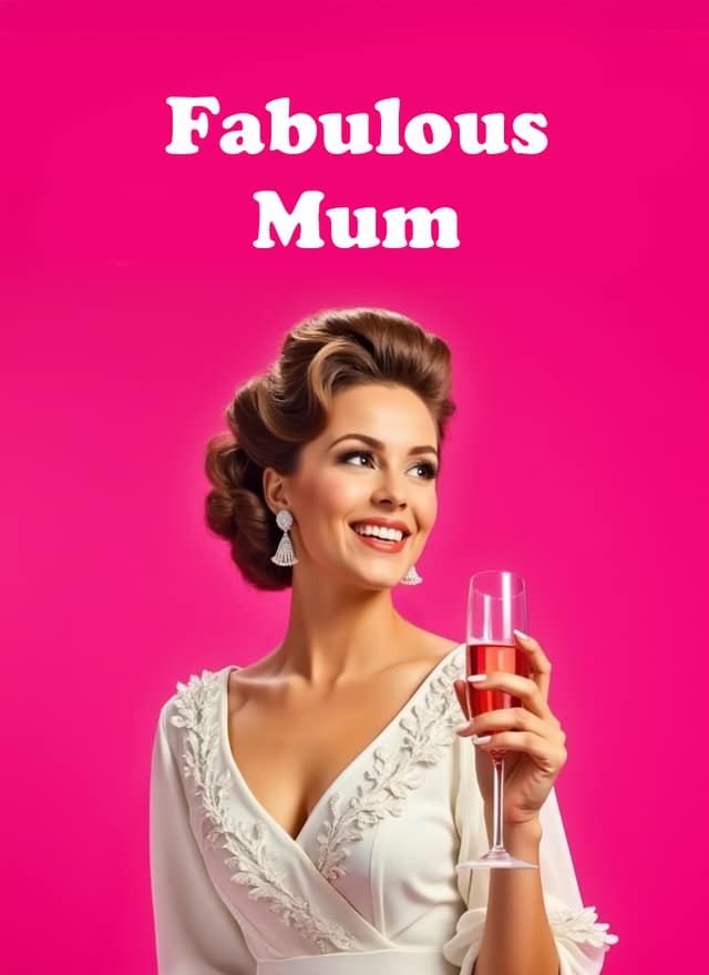 Fabulous Mum Mother's Day Card