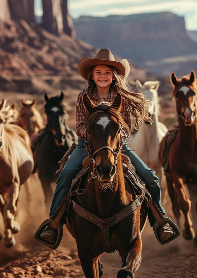 Wild West Horseback Dash