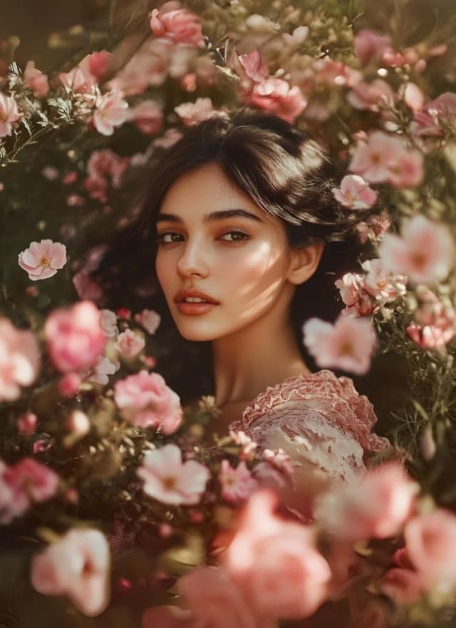 Blooming Muse Portrait