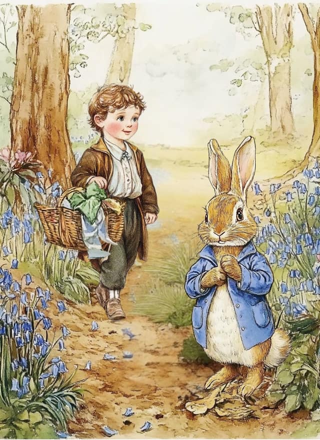 Storybook Bunny Woodland Walk