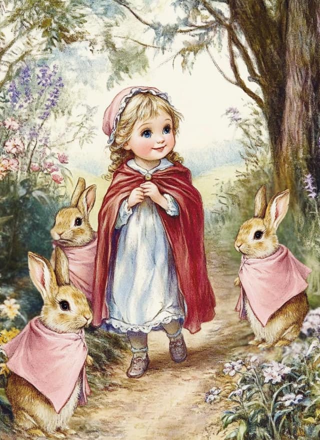 Storybook Rabbit Parade