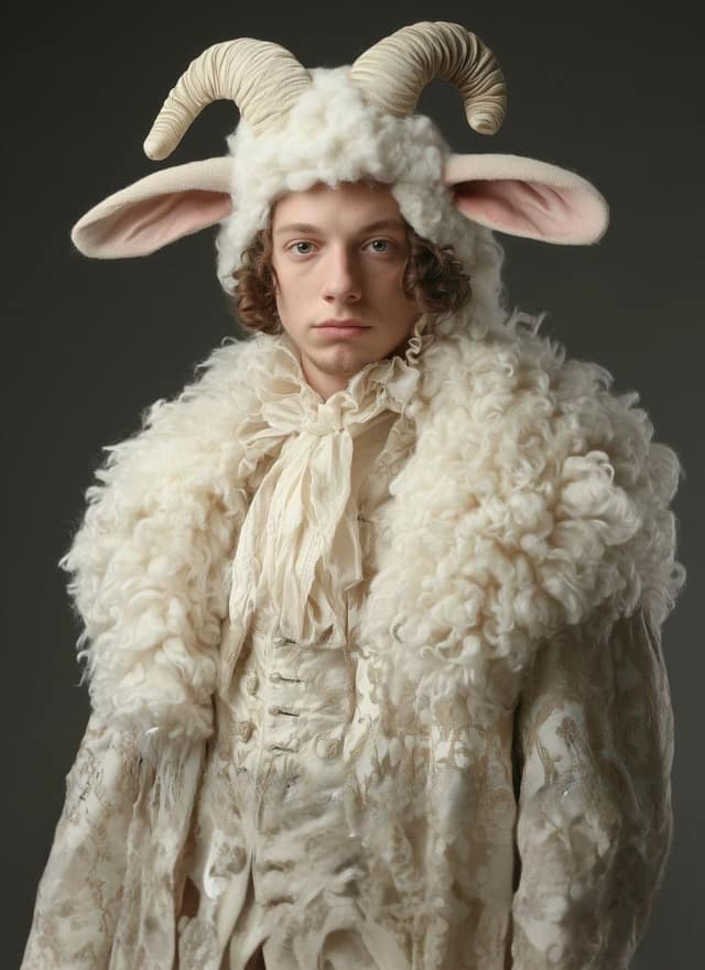 Woolly Ram Runway Look