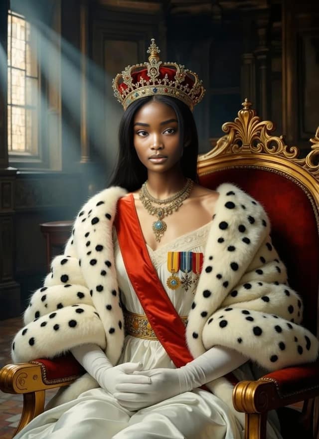 Majestic Throne Room Queen