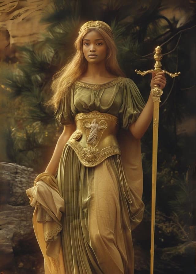 Golden Warrior Queen