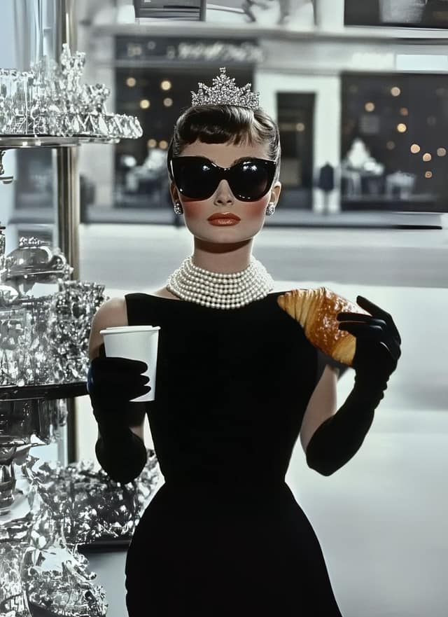 Audrey Hepburn Morning Glamour