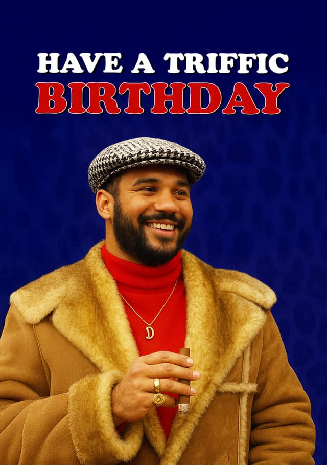 Triffic Birthday Card