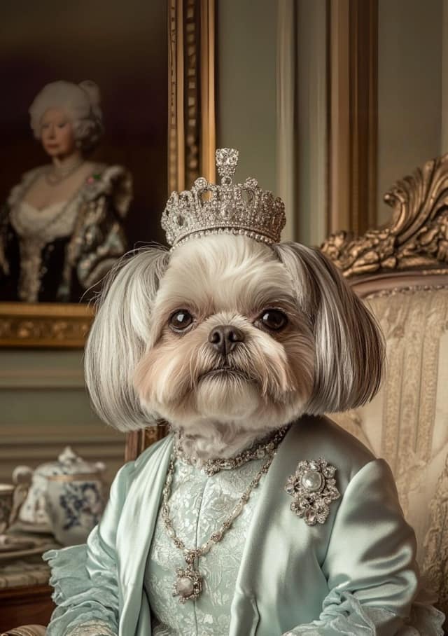 Crowned Pup of the Palace