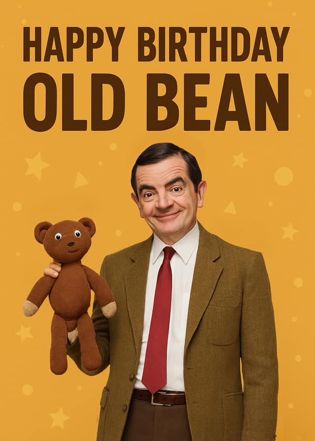 Old Bean Birthday Face Swap