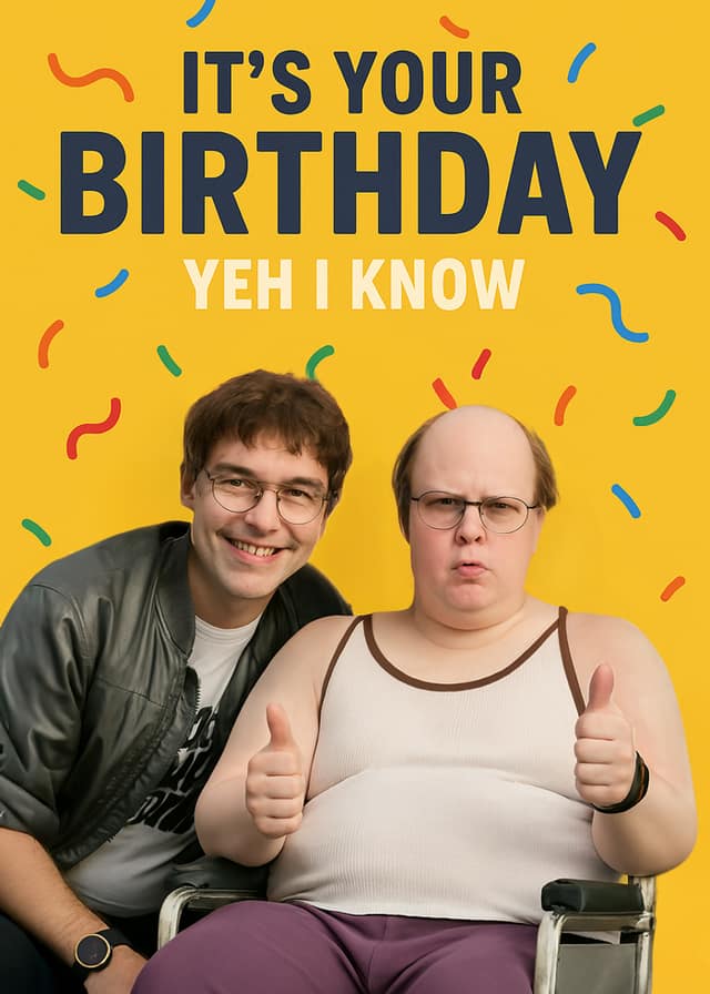 Yeh I Know Birthday Card