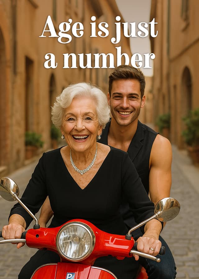 Age Is Just A Number Card