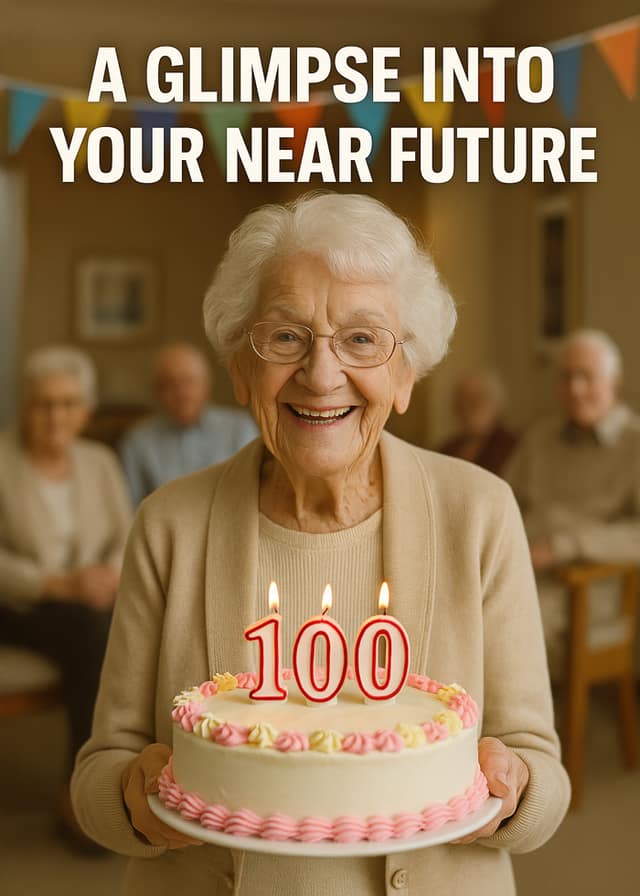 100 Birthday Card