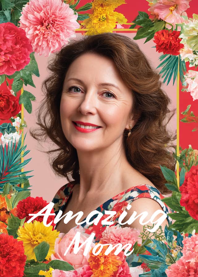 Amazing Mum Card