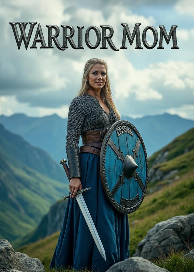 Warrior Mom Card