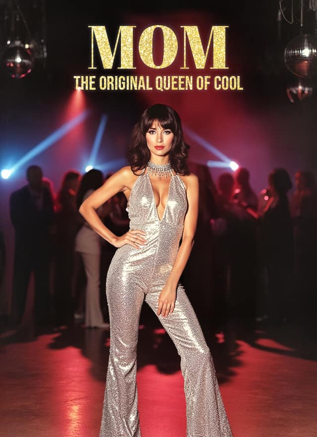 Mom Queen Of Cool Card