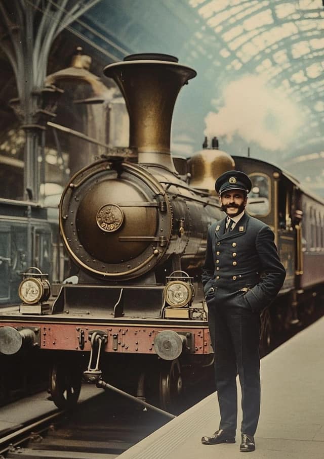 Golden Age Train Conductor