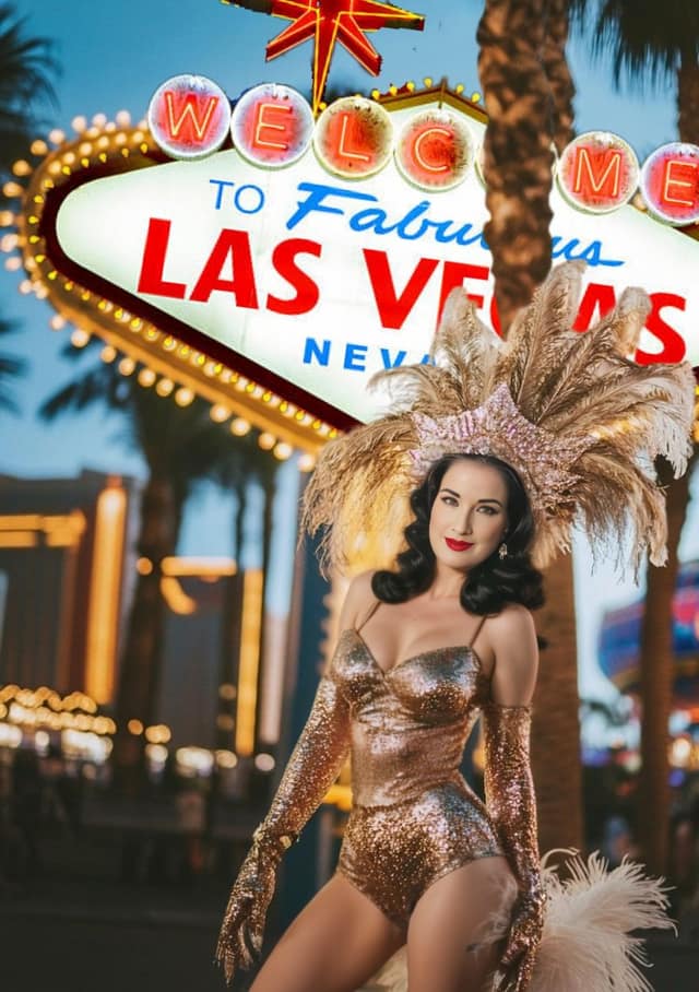 Vegas Showgirl Spotlight
