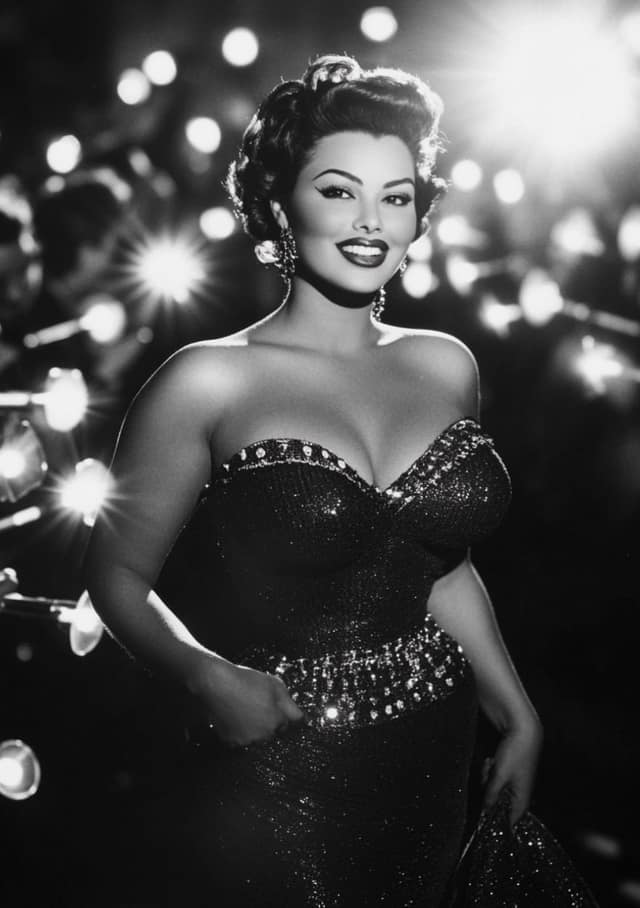 Old Hollywood Starlet Entrance