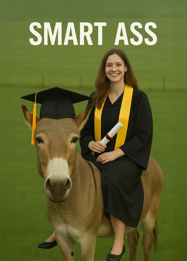 Smart Ass Card For Her