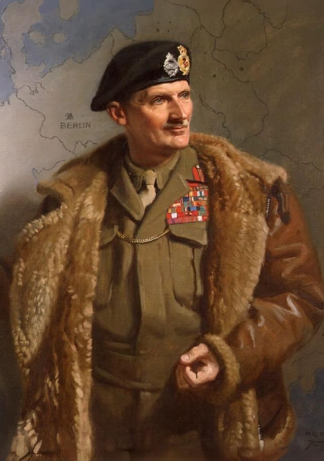 Decorated Wartime Commander Portrait