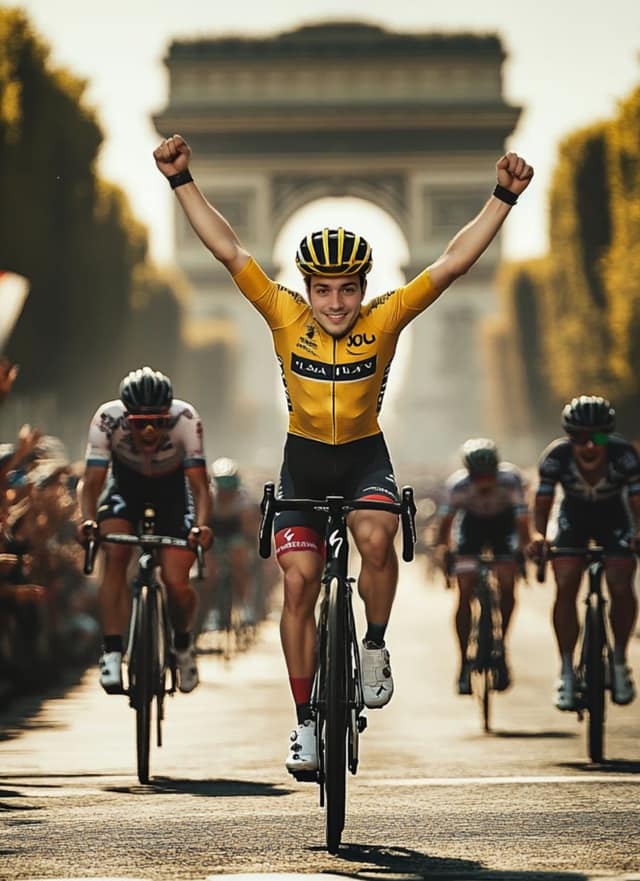 Cycling Champion Victory Ride