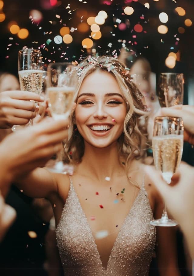 Champagne Toast Face Swap