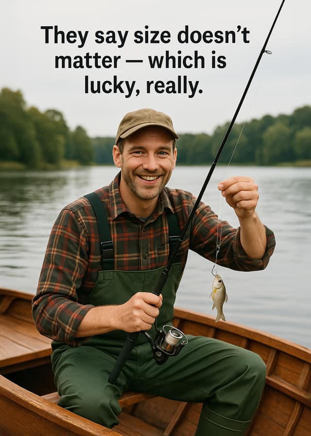 Size Doesn't Matter Card