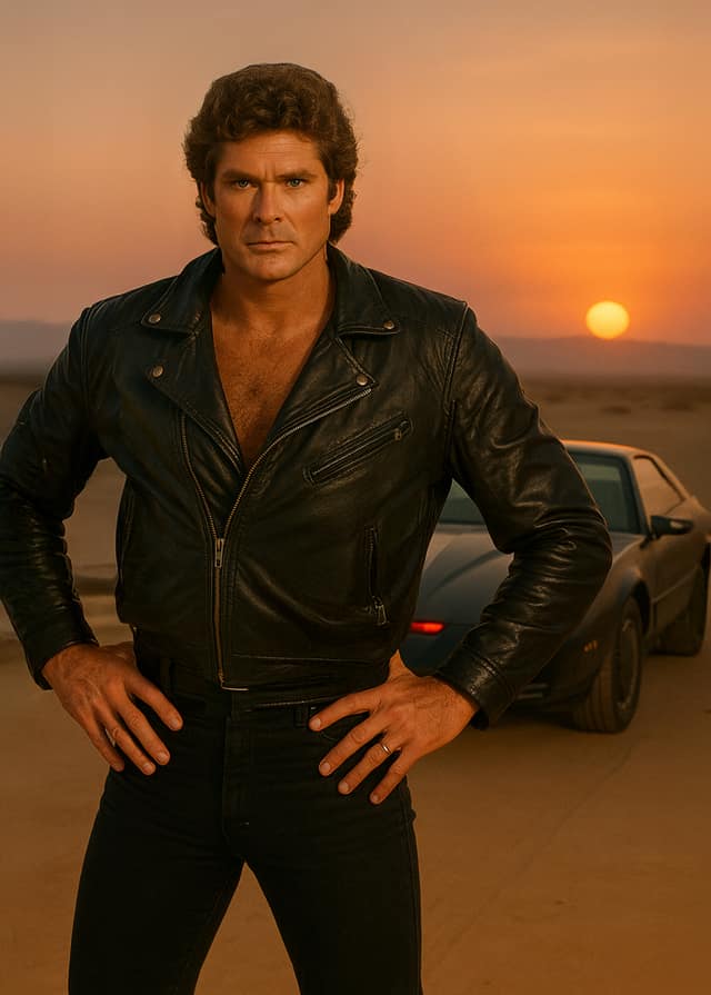 David Hasselhoff Sunset Driver