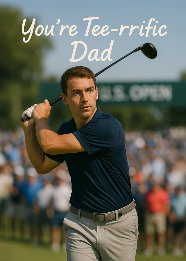 Teeriffic Dad Card
