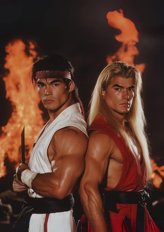 Fiery Martial Arts Showdown