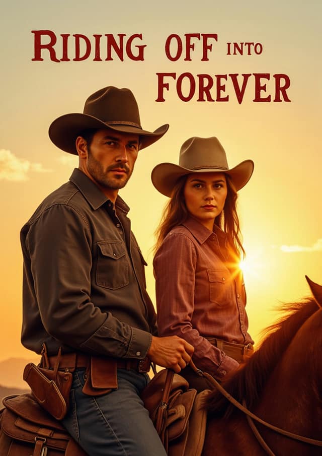 Riding Off Into Forever Anniversary Card