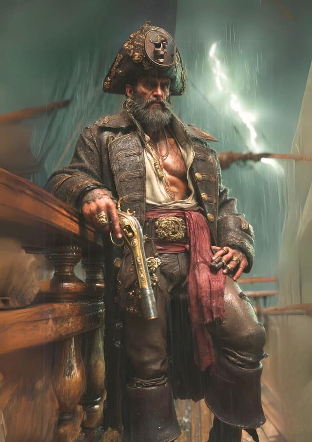 Storm Deck Pirate Captain