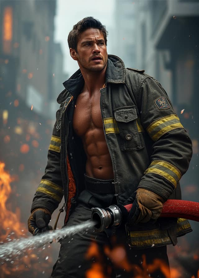 Firefighter Card