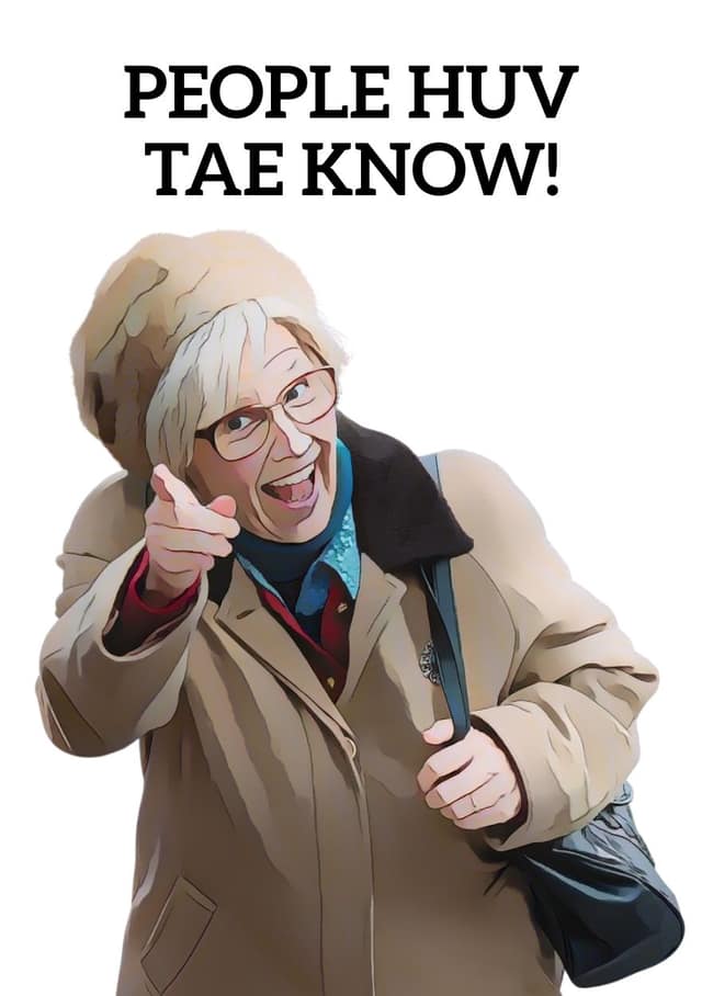 People Huv Tae Know Face Swap