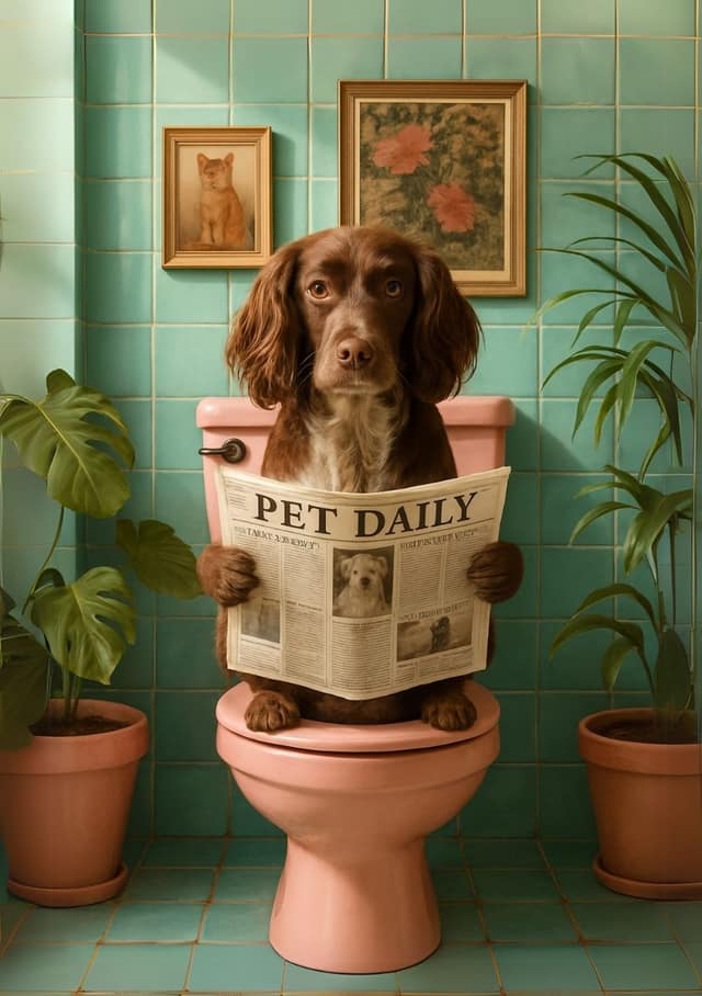 Front Page Bathroom Break