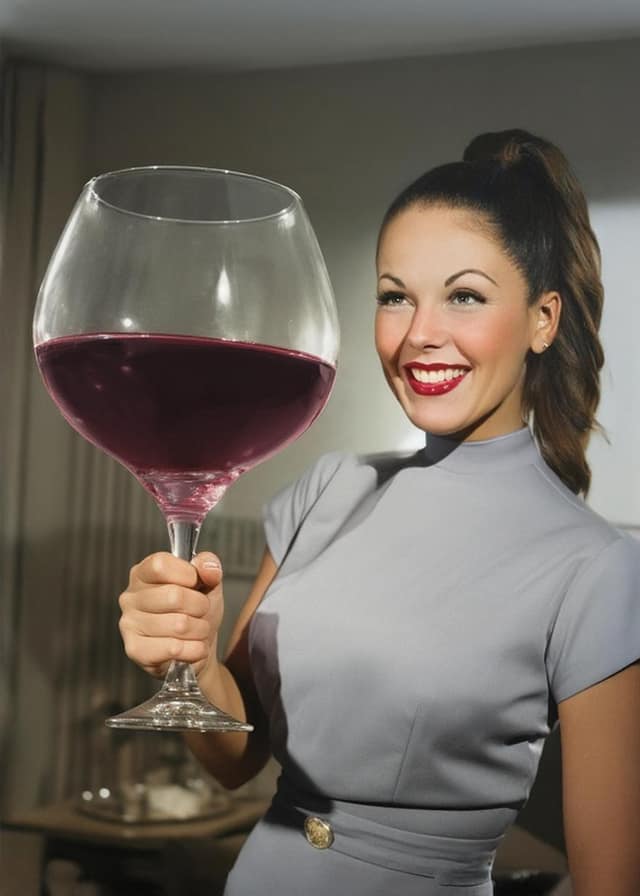 Oversized Wine Glass Diva