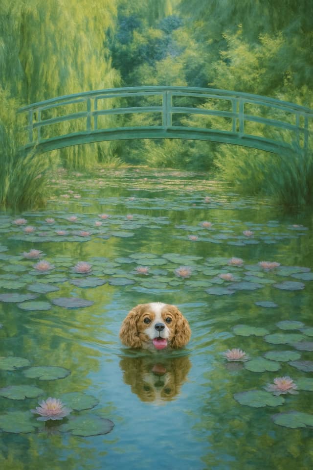 Lily Pond Pup Masterpiece