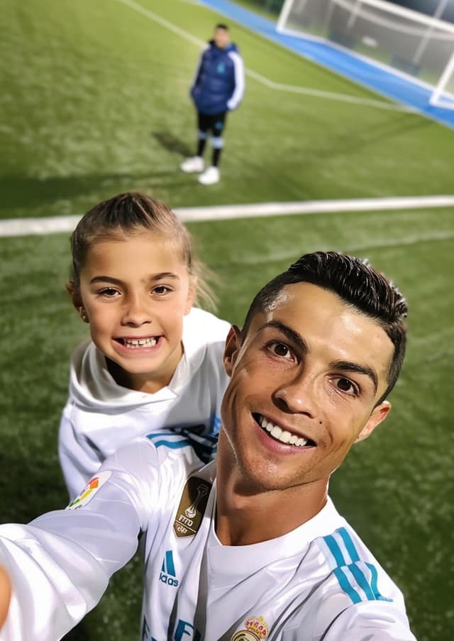 Cristiano Ronaldo Selfie Birthday Card