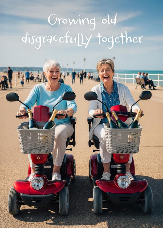 Growing Old Disgracefully Together