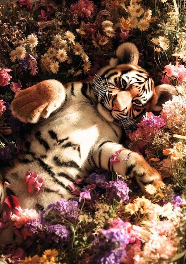 Flowerbed Tiger Pet Swap