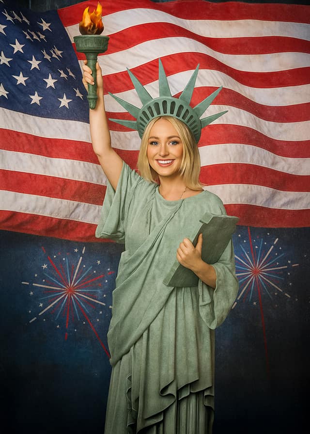 Lady Liberty Face Swap