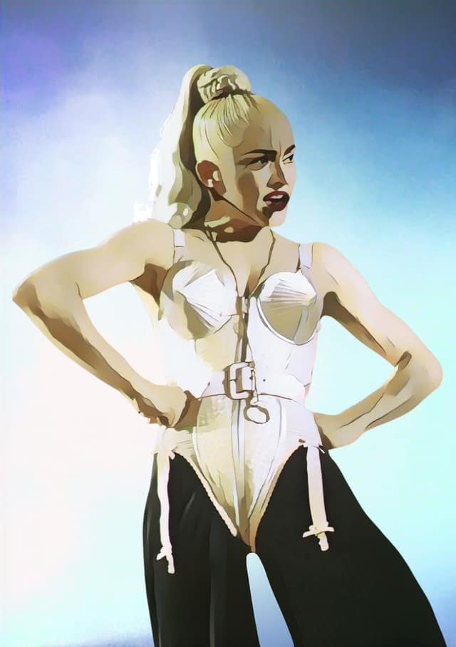 Madonna Stage Queen Face Swap