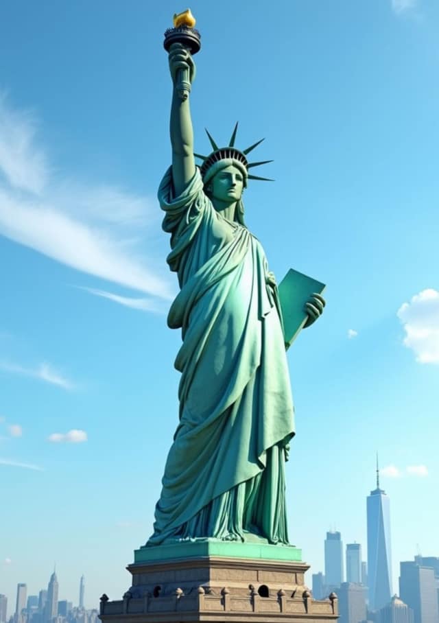 Become The Statue Of Liberty