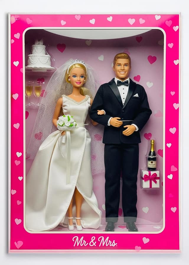 Just Married Doll Duo