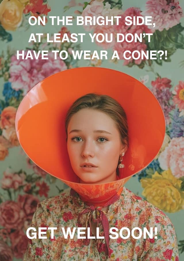 Cone Of Shame Get Well