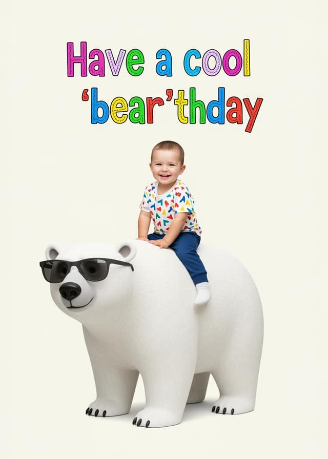 Cool Bear Birthday Ride