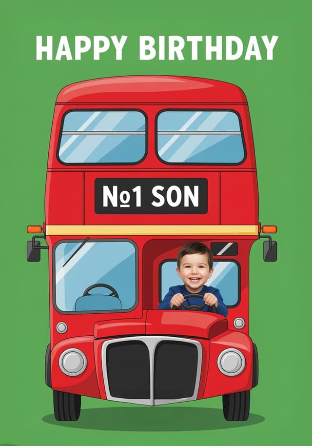 Little Birthday Bus Driver